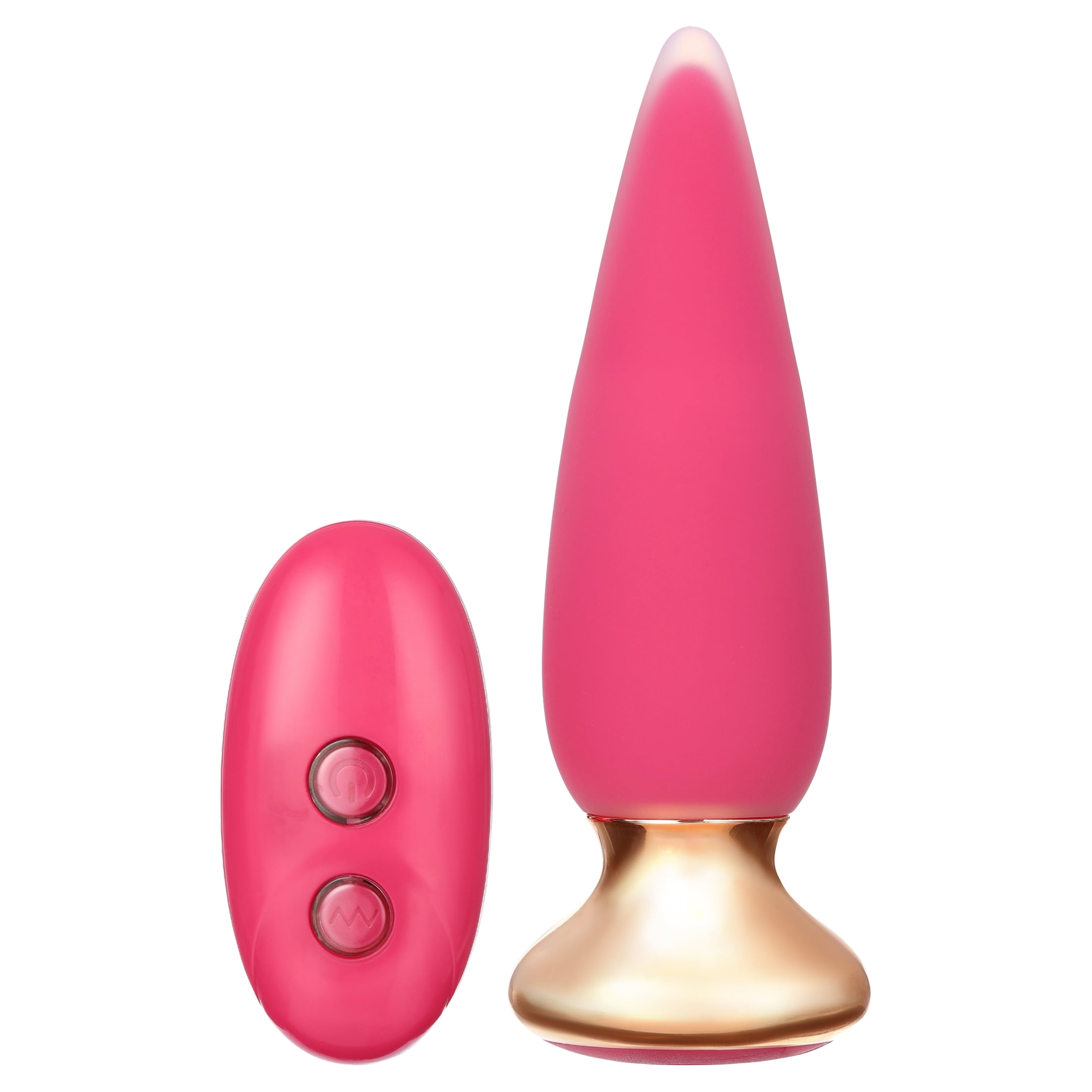 Remote Control Double Layer Silicone Anal Plug