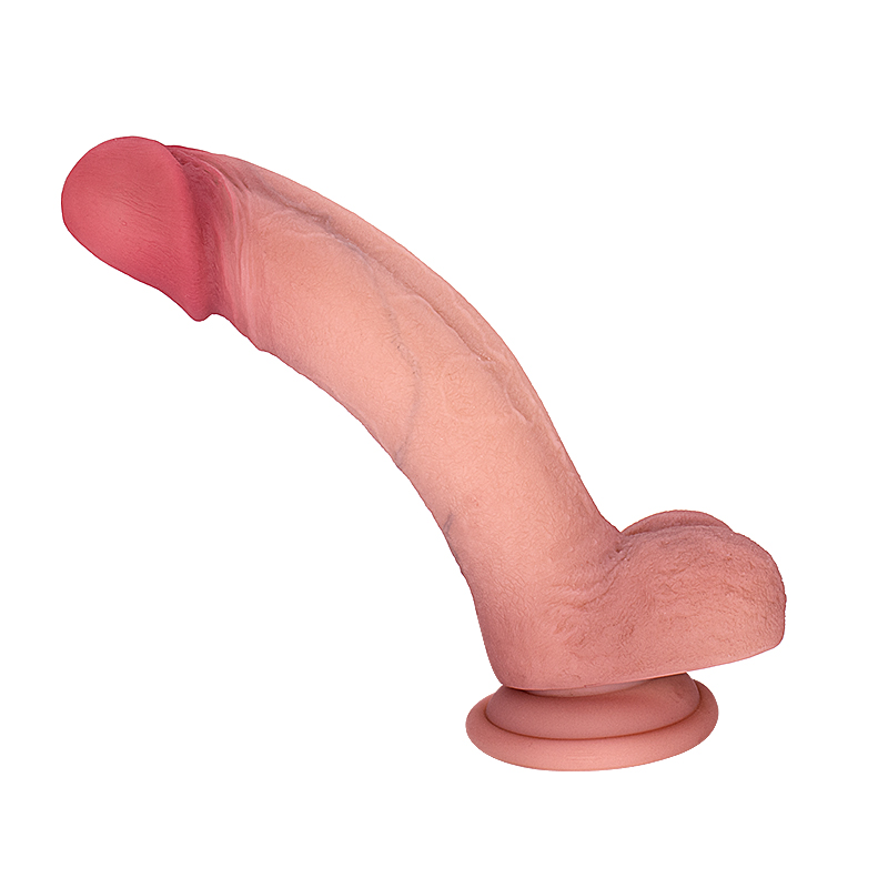 Double Layer Silicone Realistic Dildo - PL-MD0074