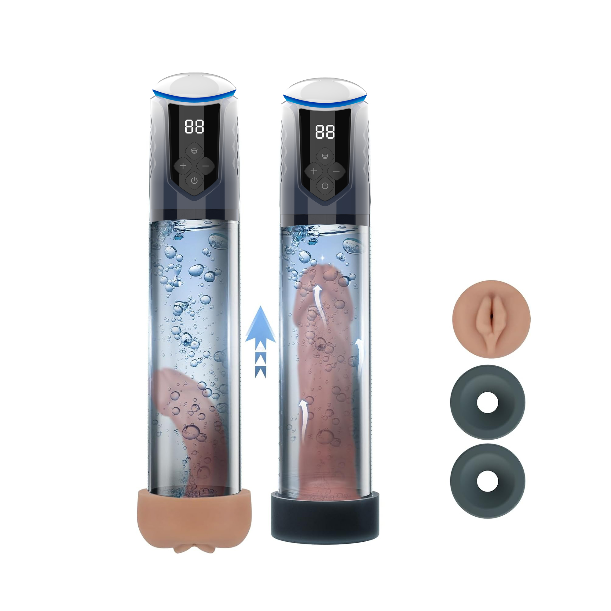 Electric Enlargement Vacuum Penis Pump For Men - PL-PP0019